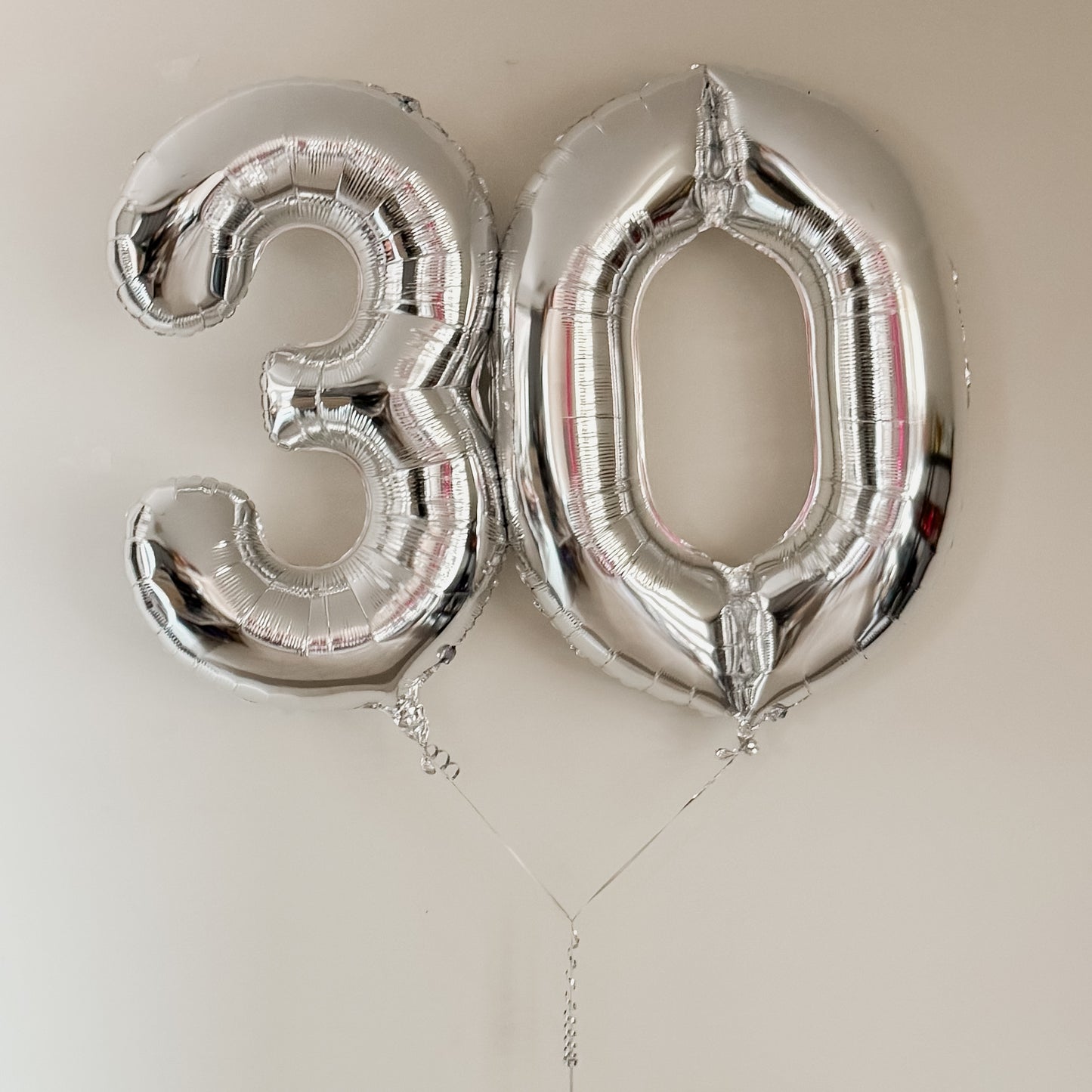 x2 Combined 86cm Foil Numbers