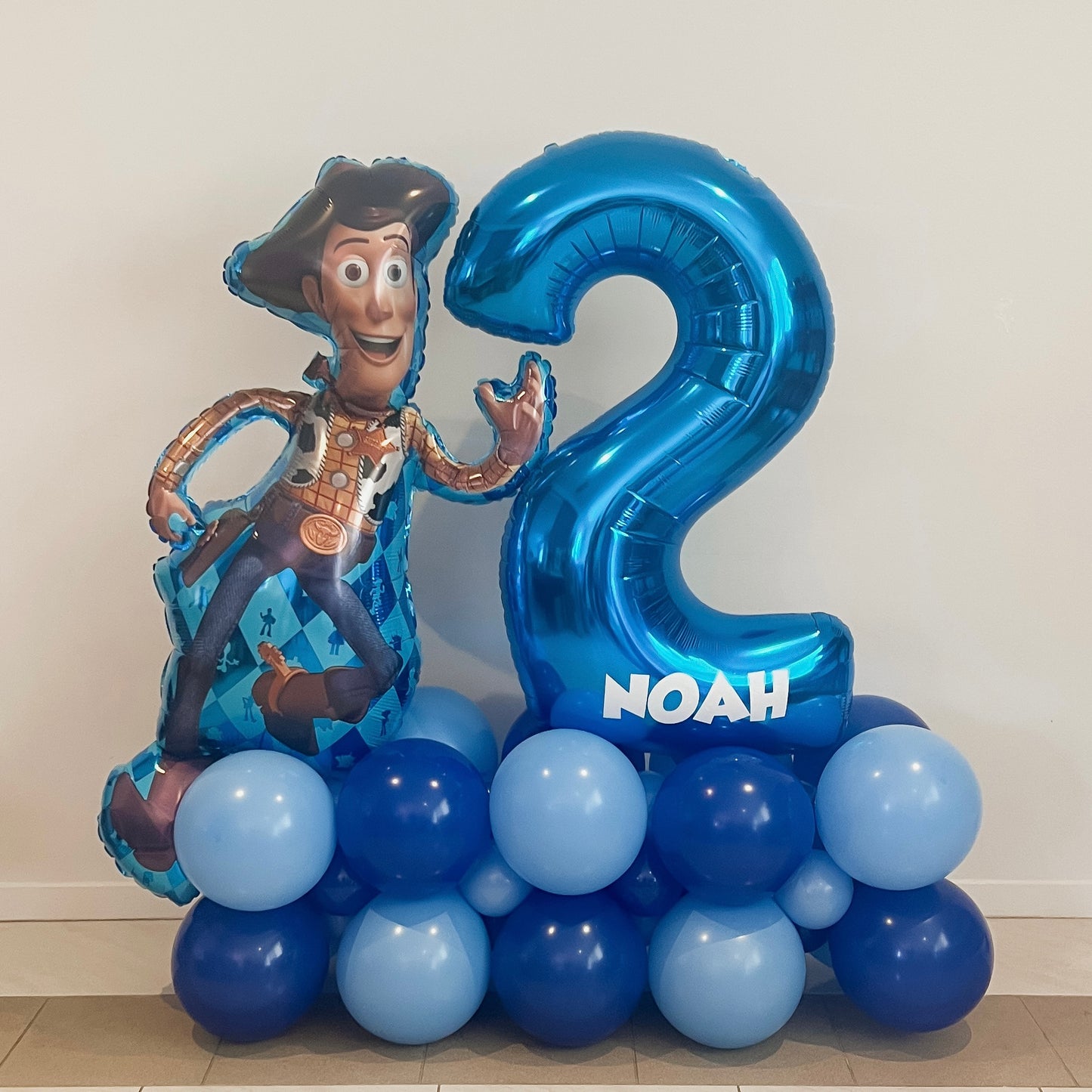 Woody Toy Story Air Filled Cluster - Does Not Float