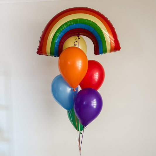 Rainbow Balloon Bouquet