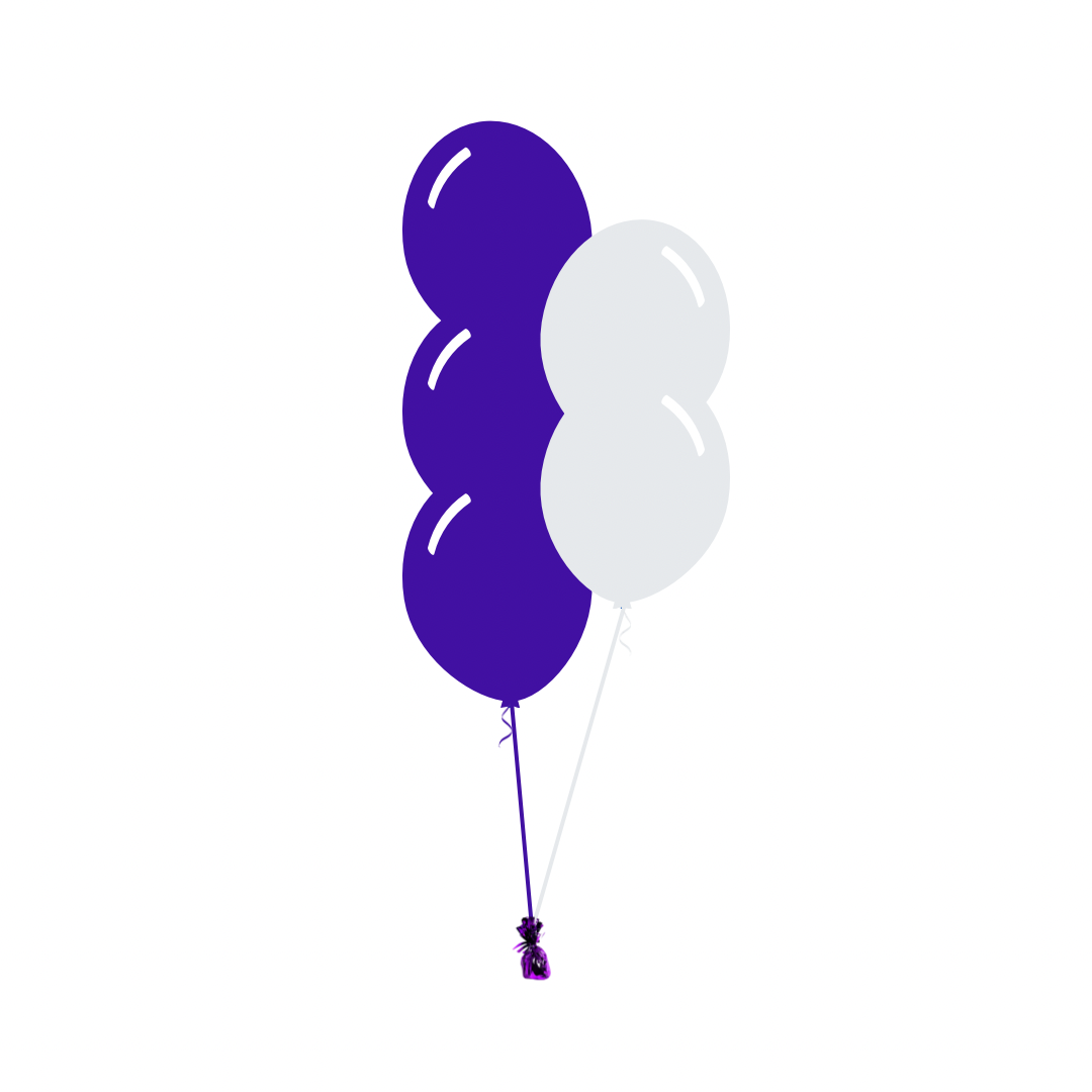 AFL: Fremantle Dockers Arrangement of 5 Balloons