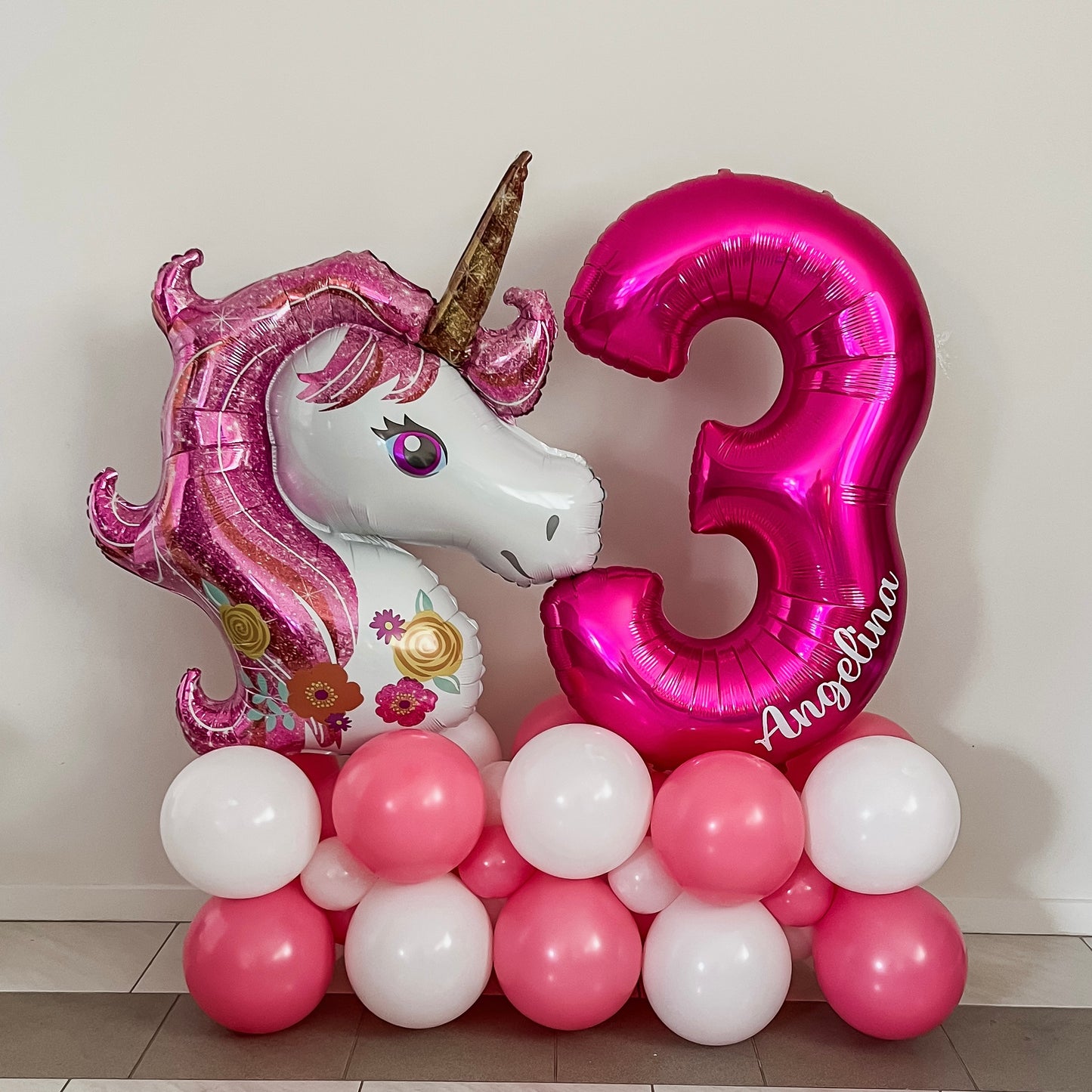 Unicorn Air Filled Cluster - Does Not Float