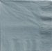 20 Pack Beverage Napkins - Silver