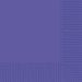 20 Pack Beverage Napkins - New Purple