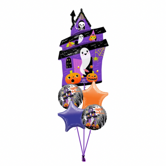 Halloween Balloon Bouquet - Floor Length