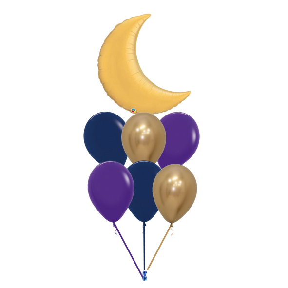 Eid Arrangement with 6 Balloons