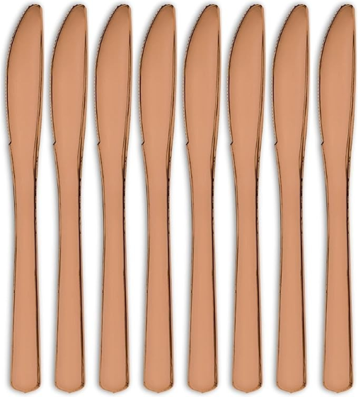Premium Knives 32 Pack - Rose Gold
