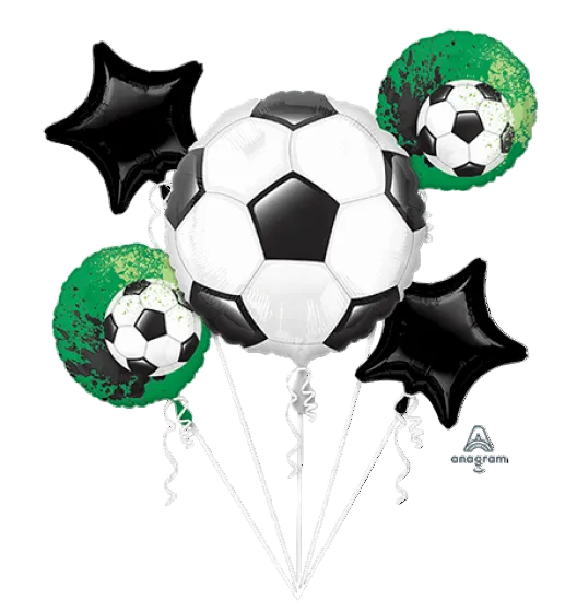 Soccer Balloon Bouquet