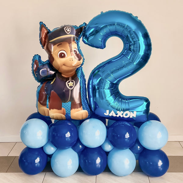 Chase Paw Patrol Air Filled Cluster - Does Not Float – BALLOONS2U