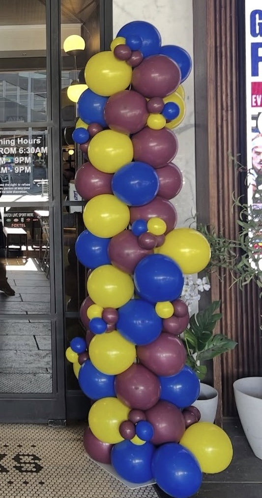 Brisbane Lions Organic Balloon Column