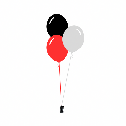 AFL: Saint Kilda Saints Arrangement of 3 Balloons
