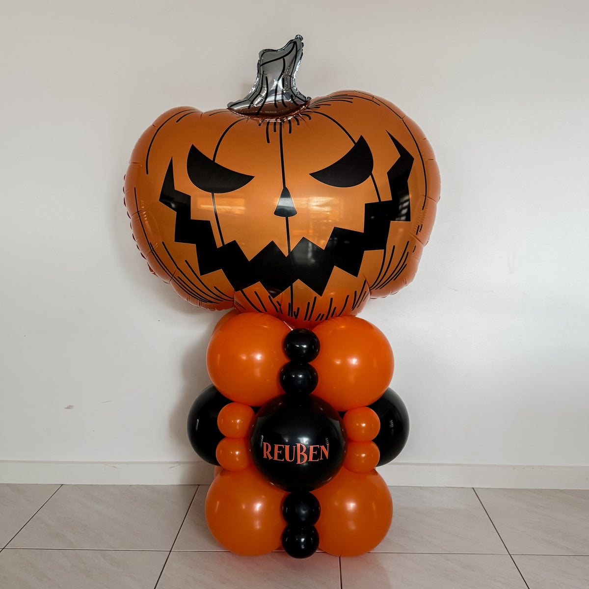 Halloween Pumpkin Air Filled Cluster - Does Not Float