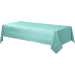 Rectangle Plastic Table Cover - Robin's egg Blue