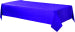 Rectangle Plastic Table Cover - New Purple