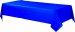Rectangle Plastic Table Cover - Royal Blue