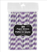 24 Pack Paper Straws - New Purple