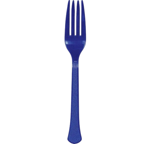 Premium Forks 20 Pack - Royal Blue