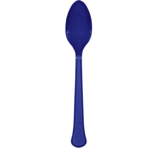 Premium Spoons 20 Pack - Royal Blue
