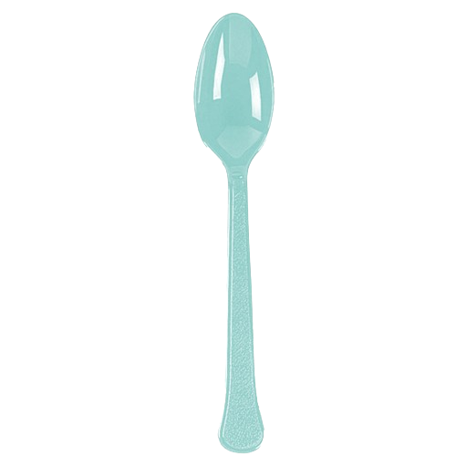 Premium Spoons 20 Pack - Robin's Egg Blue