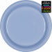 20 Pack Premium Plastic Plates 23cm - Pastel Blue