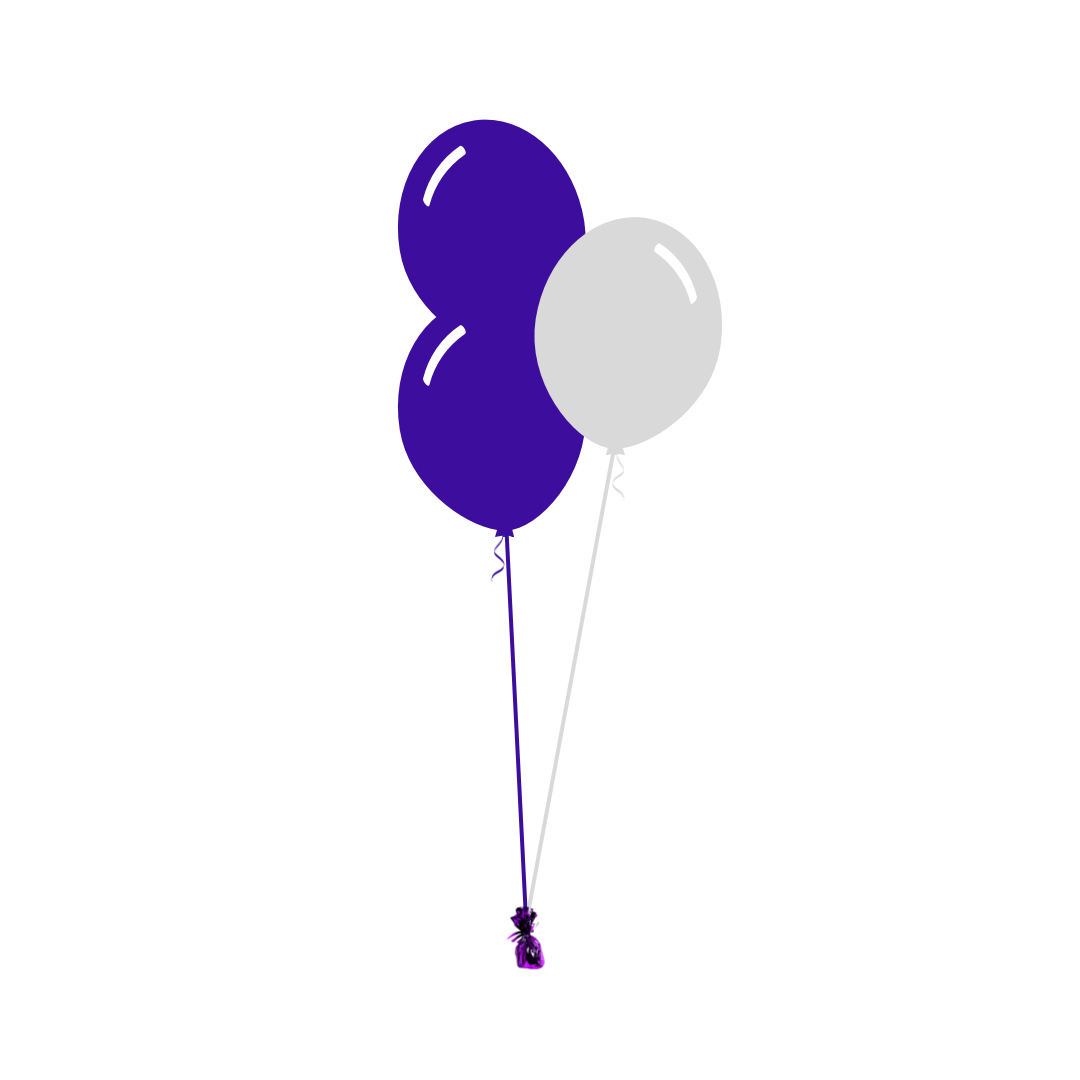 AFL: Fremantle Dockers Arrangement of 3 Balloons