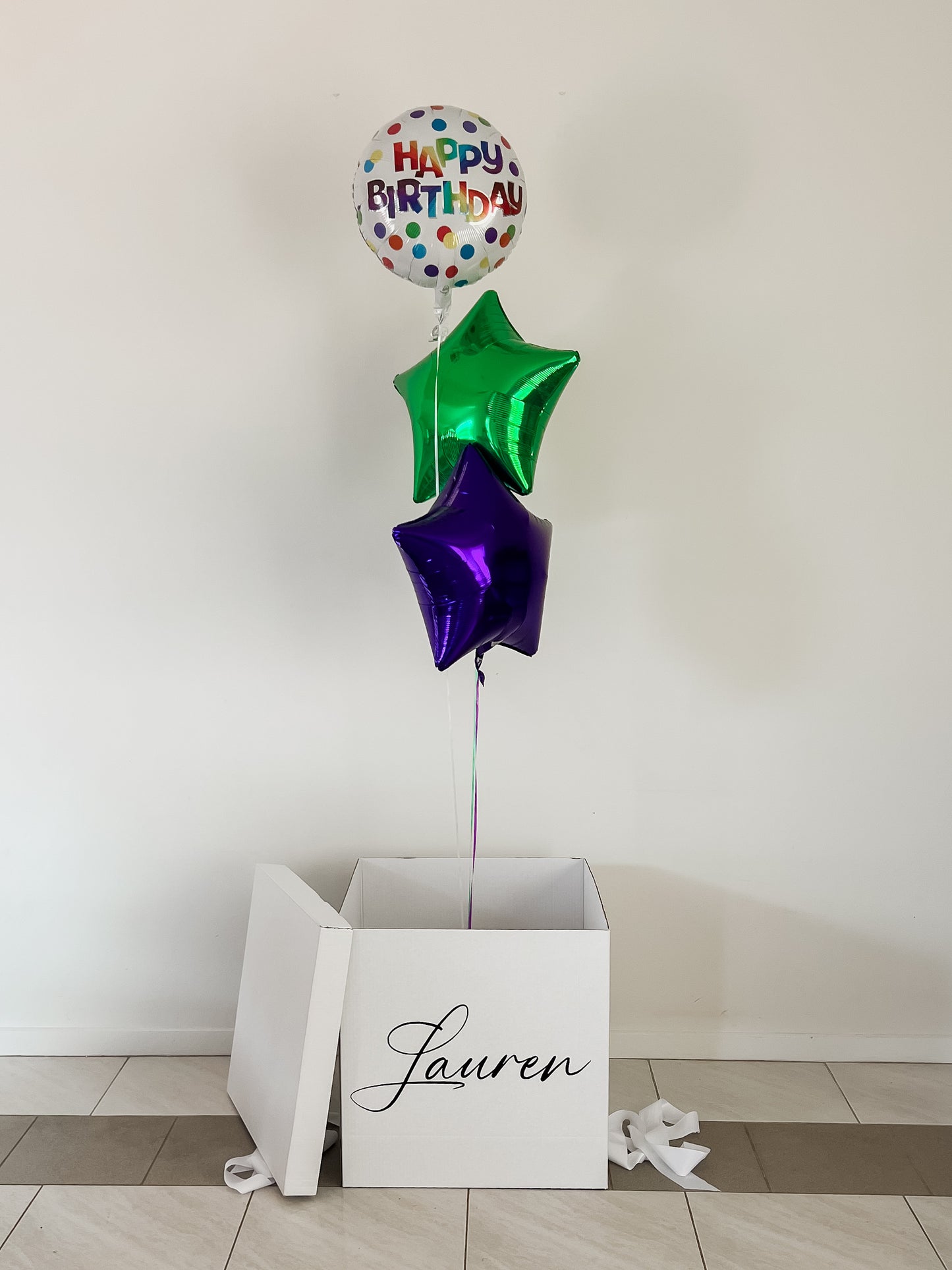 Birthday Surprise Balloon Box