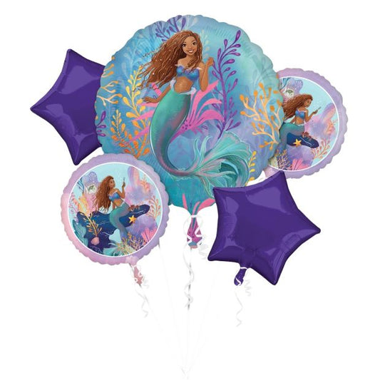 Little Mermaid Balloon Bouquet - Floor Length