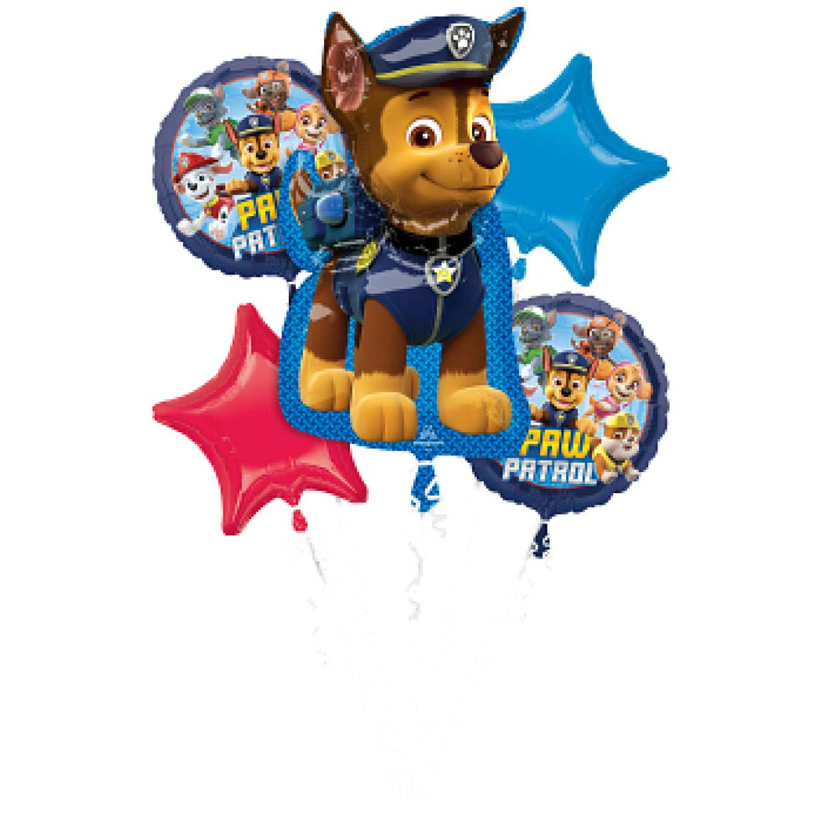 Paw Patrol Balloon Bouquet - Floor Length