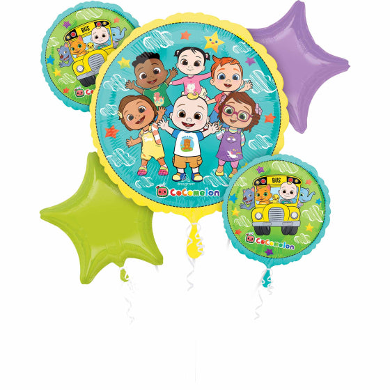 Cocomelon Balloon Bouquet - Floor Length