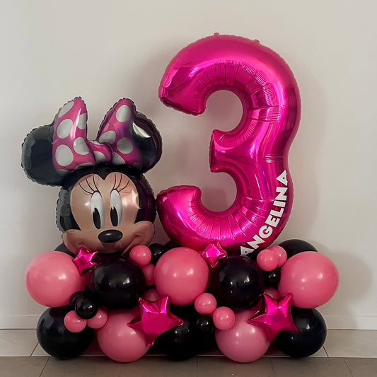 Minnie Mouse Air Filled Cluster Version 2 - Does Not Float