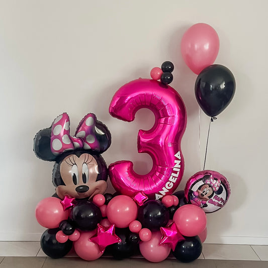 Minnie Mouse Air Filled Cluster Version 3 - Does Not Float