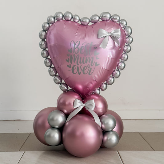 Best Mum Ever Air Filled Cluster - Does Not Float (45cm x 55cm)