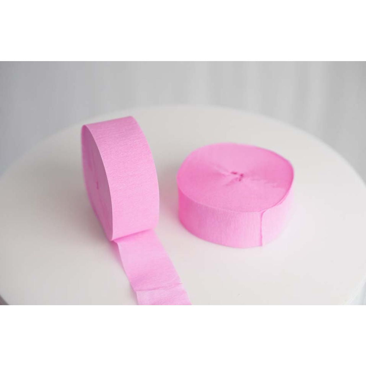 Pink Crepe Streamer (3.5cm x 25m)