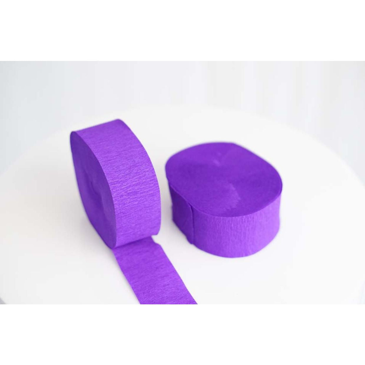 Purple Crepe Streamer (3.5cm x 25m)