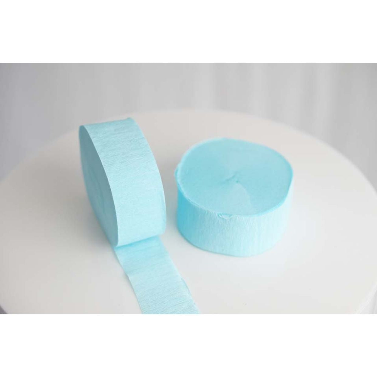 Baby Blue Crepe Streamer (3.5cm x 25m)