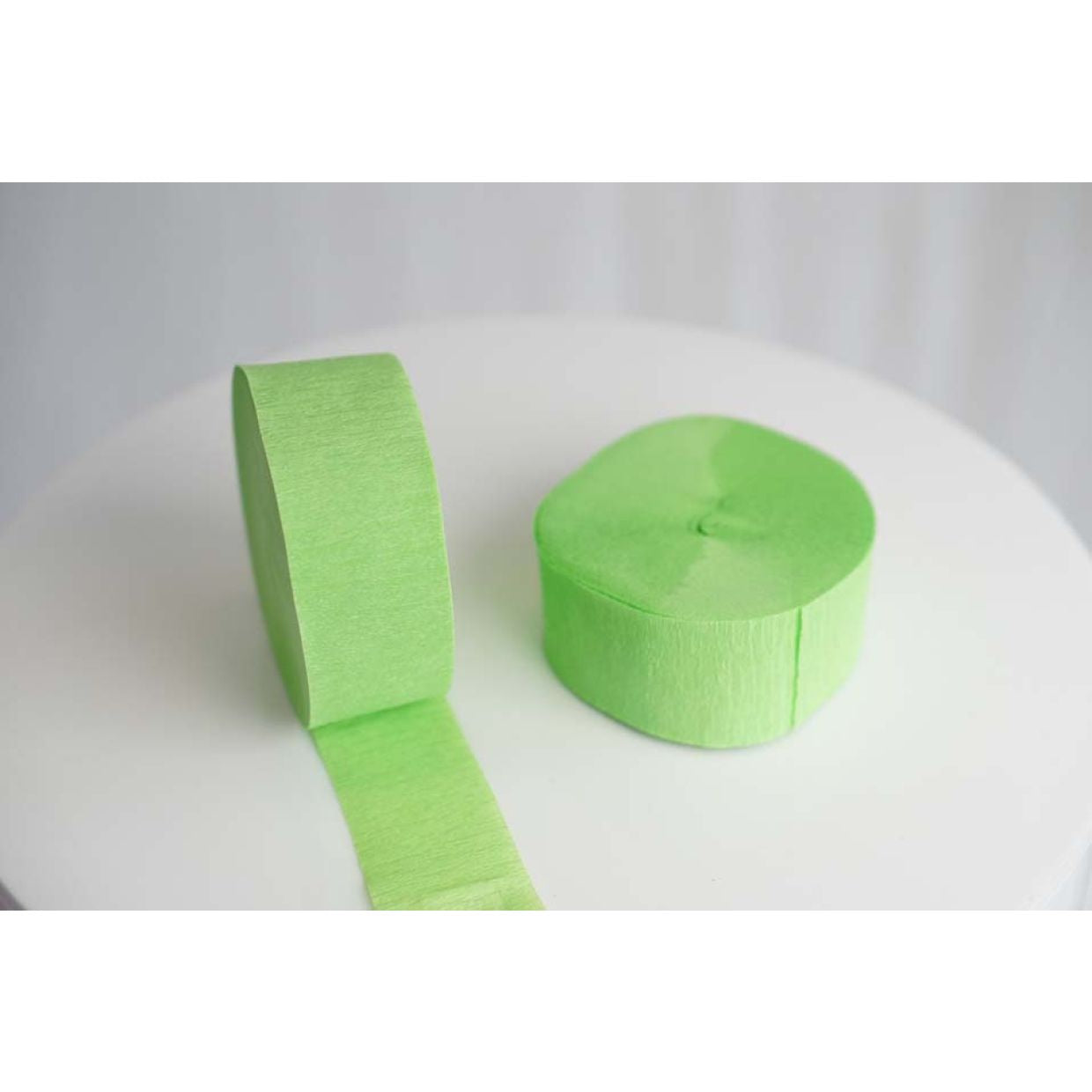 Spring Green Crepe Streamer (3.5cm x 25m)