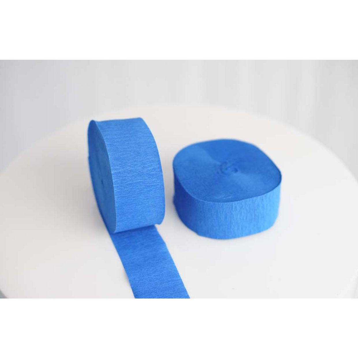 Royal Blue Crepe Streamer (3.5cm x 25m)