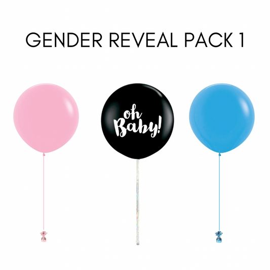 Gender Reveal Pack #1