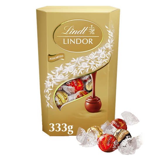 333g Lindt Lindor Assorted Cornet