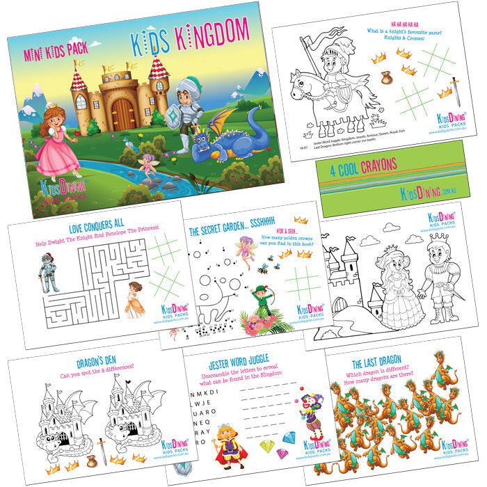 Kids Kingdom Activity Pack