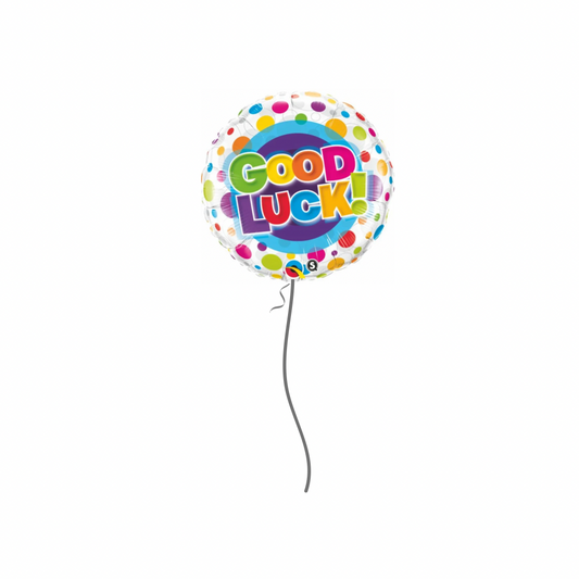 45cm Foil Good Luck Helium Filled Balloon