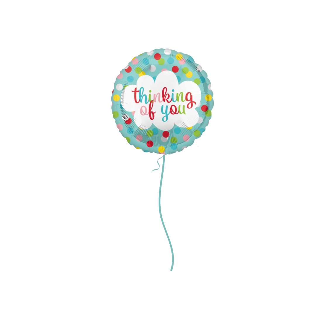 45cm Foil Thinking of You Helium Filled Balloon