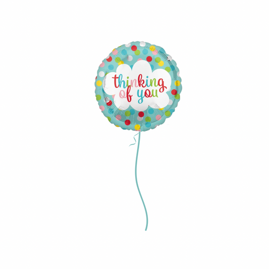 45cm Foil Thinking of You Helium Filled Balloon