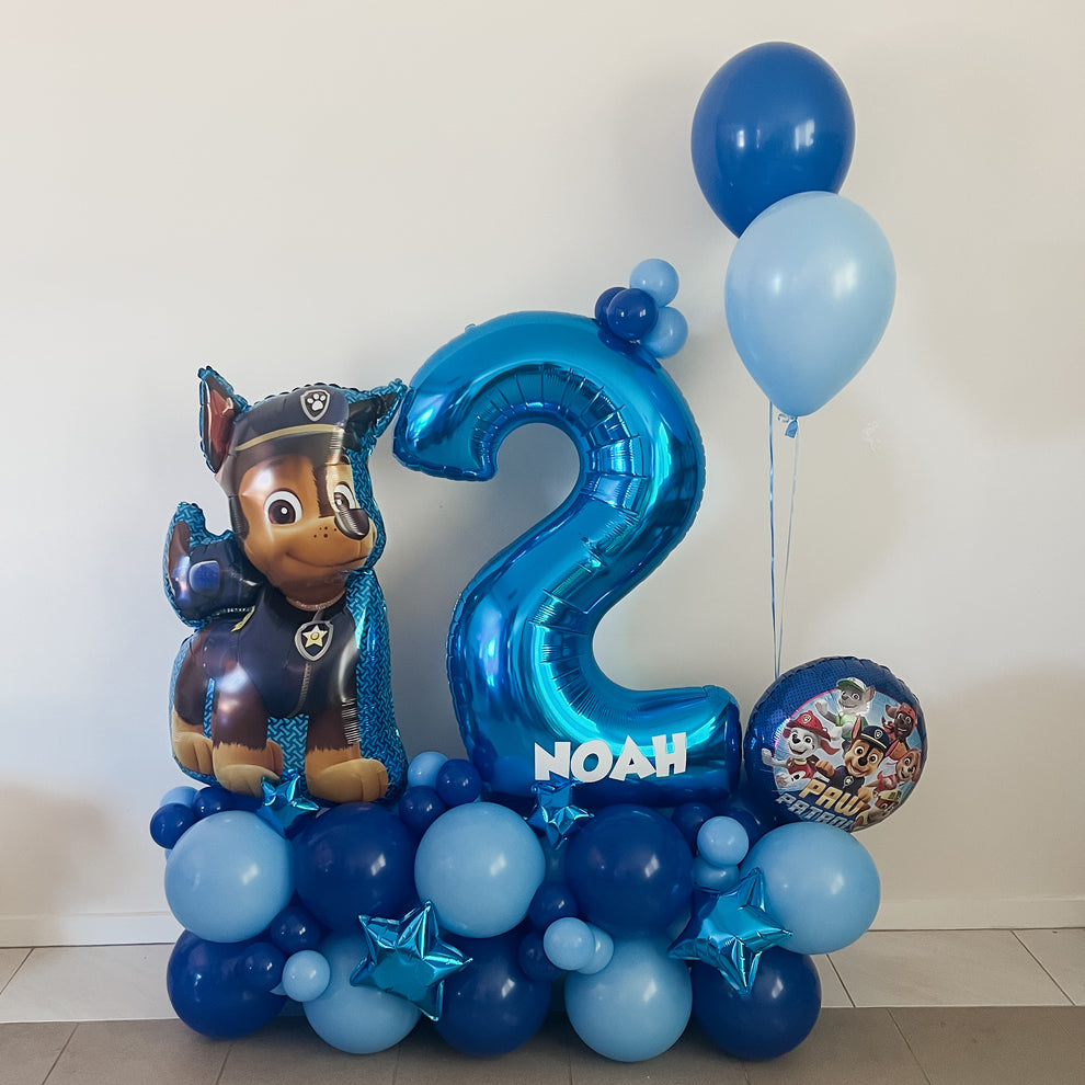 Chase Paw Patrol Air Filled Cluster Version 3 - Does Not Float – BALLOONS2U