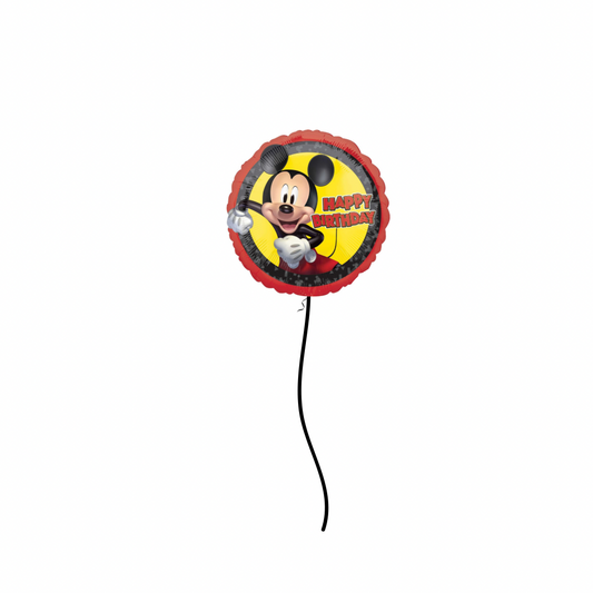 45cm Mickey Mouse Foil Helium Filled Balloon
