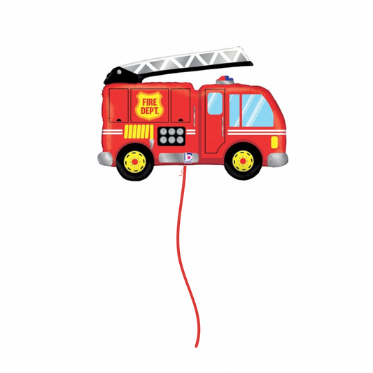 Fire Truck Helium Filled SuperShape