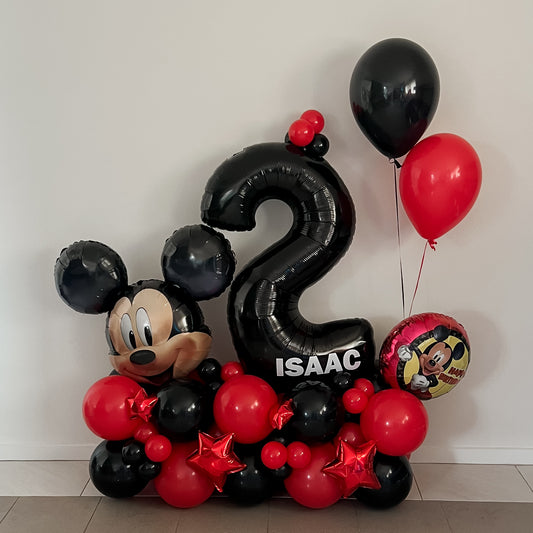 Mickey Mouse Air Filled Cluster Version 3 - Does Not Float