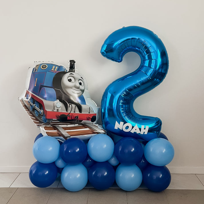 Thomas the tank Engine Air Filled Cluster - Does Not Float – BALLOONS2U