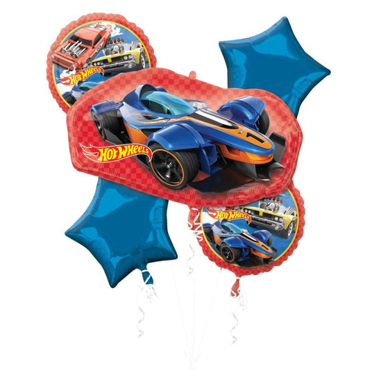 Hot Wheels Balloon Bouquet - Floor Length