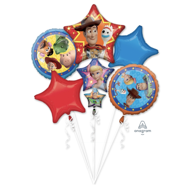 Toy Story 4 Balloon Bouquet - Floor Length