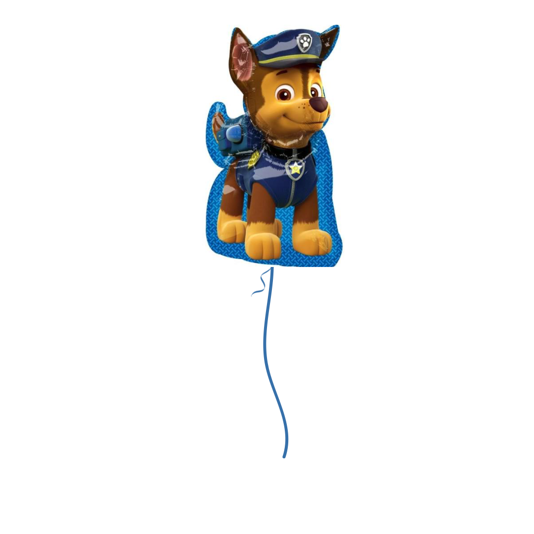 Paw Patrol Chase Helium Filled SuperShape